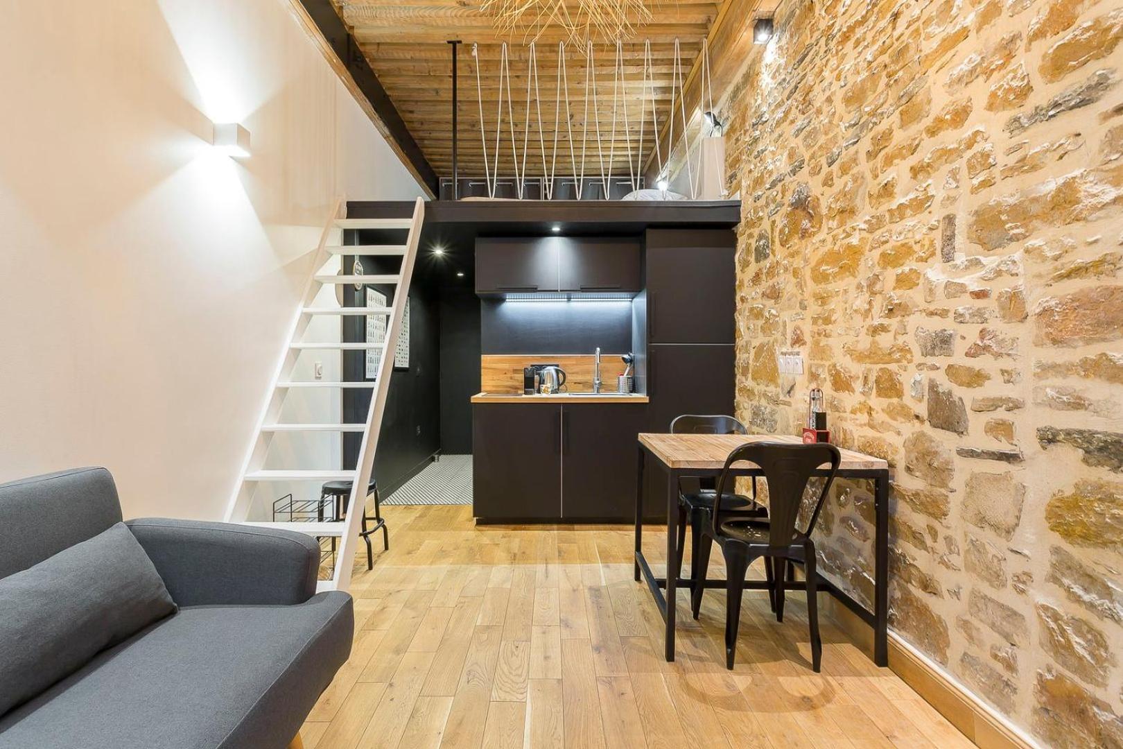 Hamac Suites - Studio Ainay 1 - Hyper Centre Lyon - 2 Personnes Lião Exterior foto